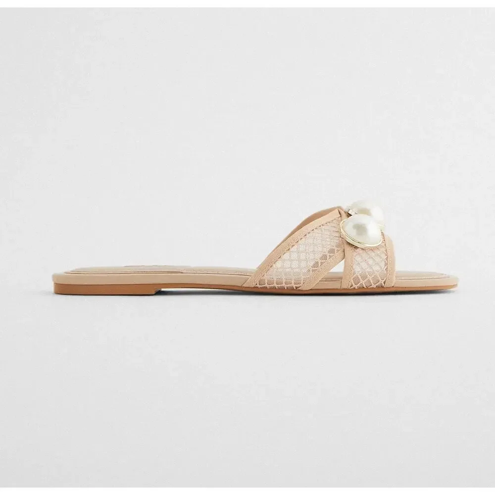 ZARA Mesh Slides NWT - Picture 8 of 12